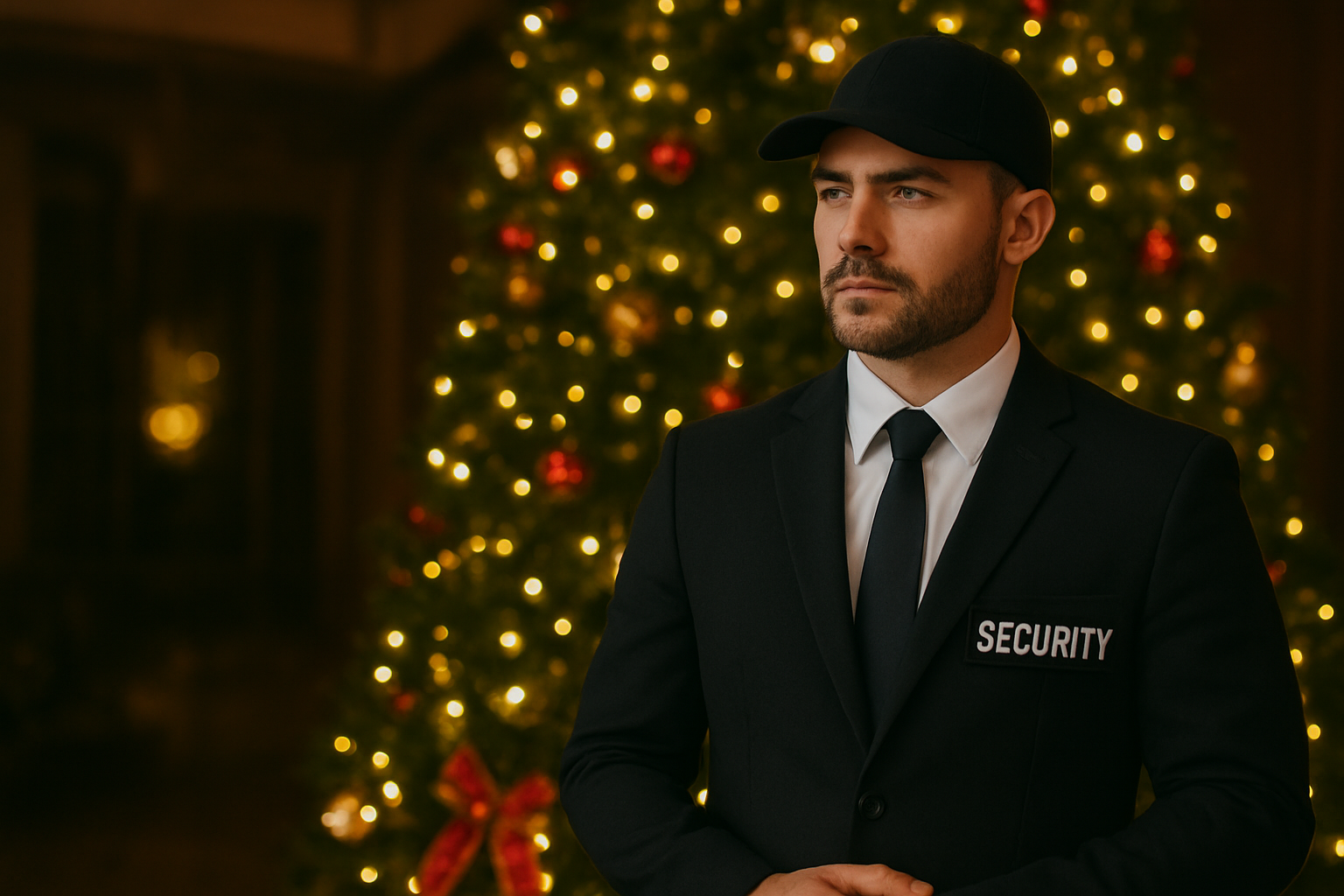 Holiday Guard by the Tree