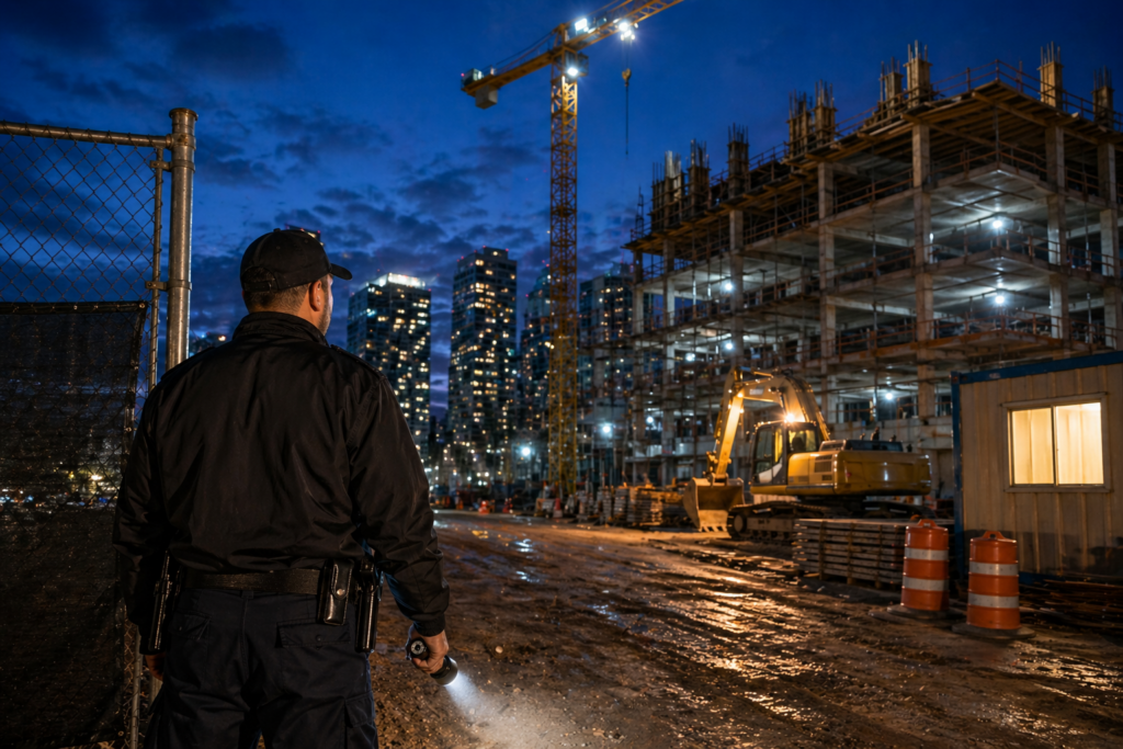 Why Construction Sites Need 24/7 Security Patrols