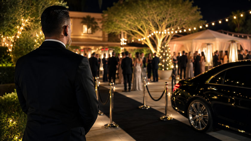 Private party security guard