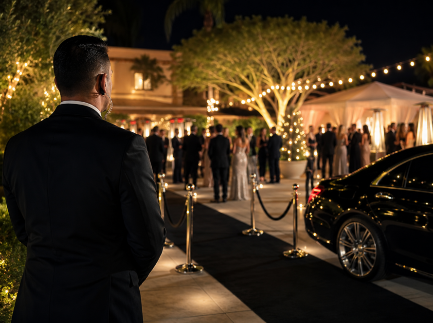 Private party security guard